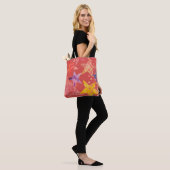 Zee sterren, sterren en Stippen - zeezijde Tote Bag (Op model)