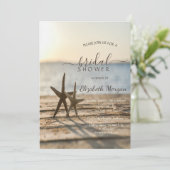 Zee sterren Strand Vrijgezellenfeest Kaart (Staand voorkant)