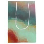 Zee sterren Weddenschap Dank je berichtpapier Gift Medium Cadeauzakje (Achterkant)