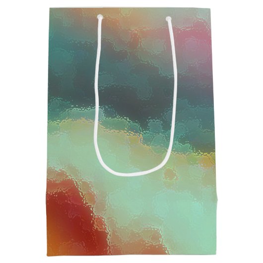 Zee sterren Weddenschap Dank je berichtpapier Gift Medium Cadeauzakje (Achterkant)