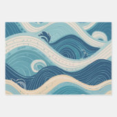 Zee stijl inpakpapier vel (Voorkant 2)