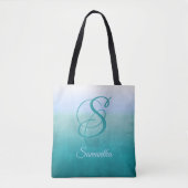 Zee stijlvolle luxe monogram tote bag (Voorkant)