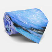 Zee storm stropdas (Opgerold)