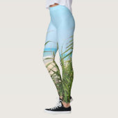 zee, strand, palm, natuur, zomer, boom, tropisch; leggings (Links)