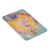 Zee strand waterverf magneet (Rechterzijde)