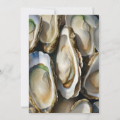 Zee Strand Zeevruchten parel oester gebraden 30e V Kaart (Achterkant)