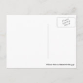 Zee, strandglas Kerstkaart Vakantie Feestdagenkaart (Achterkant)