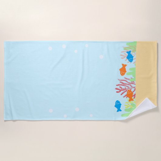 Zee Strandlaken (Voorkant)