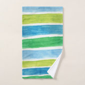 Zee Stripes Art Print Bad Handdoek (Handdoek)