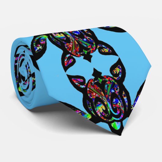 Zee stropdassen voor mannen schildpadden (Opgerold)