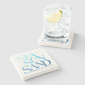 Zee Sun Sand onderzetter (Zijkant)