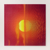 Zee Sunrise Jigzaag Puzzle Legpuzzel (Verticaal)