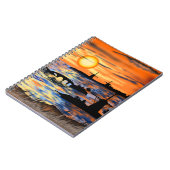 Zee Sunrise Notitieboek Nederland Landschap (Linkerzijde)