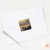 Zee Sunset Boat Sticker (Envelop)