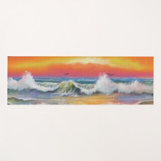 Zee Sunset Yoga Mat (Voorkant (horizontaal))