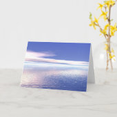 Zee Sympathy Card Kaart (Gele Bloem)