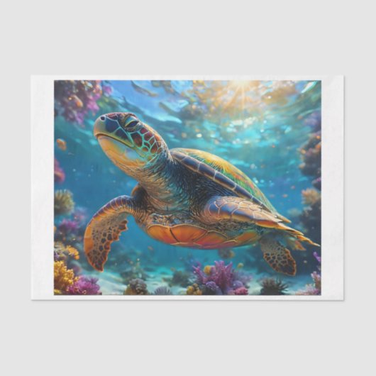 Zee - Tapepapier Tissuepapier (Voorkant)