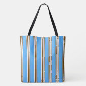 -Zee-tassen-blauw-bruin-Tassen-schoudertas Tote Bag (Achterkant)