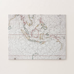 Zee ten oosten van India   Indonesië Legpuzzel