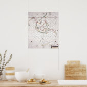 Zee ten oosten van India | Indonesië Poster (Keuken)