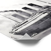 Zee testen beginnen: RMS Titanic Poster (Hoek)