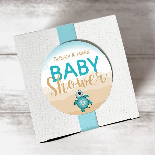 Zee Thema Baby shower Sticker