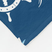 Zee Thema Patroon 1 Fleece Deken (Hoek)