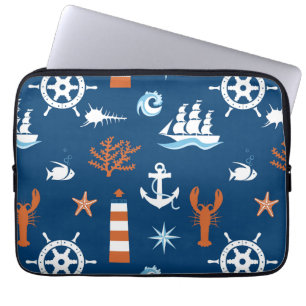 Zee Thema Patroon 1 Laptop Sleeve