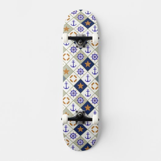 Zee Thema Patroon 2 Persoonlijk Skateboard (Voorkant)