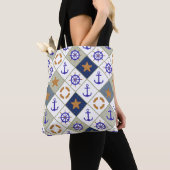 Zee Thema Patroon 2 Tote Bag (Dichtbij)