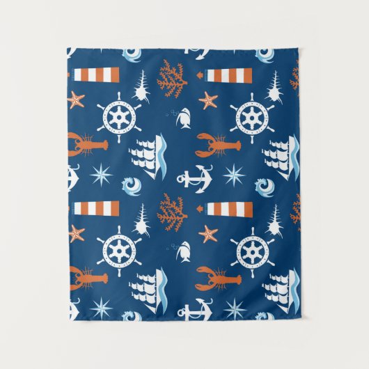 Zee thematroon wandkleed (Voorkant)