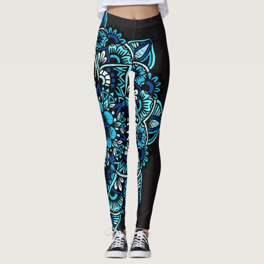 Zee Toned Mandala Leggings (Voorkant)