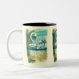 ZEE TOT ZIENS TWEEKLEURIGE KOFFIEMOK