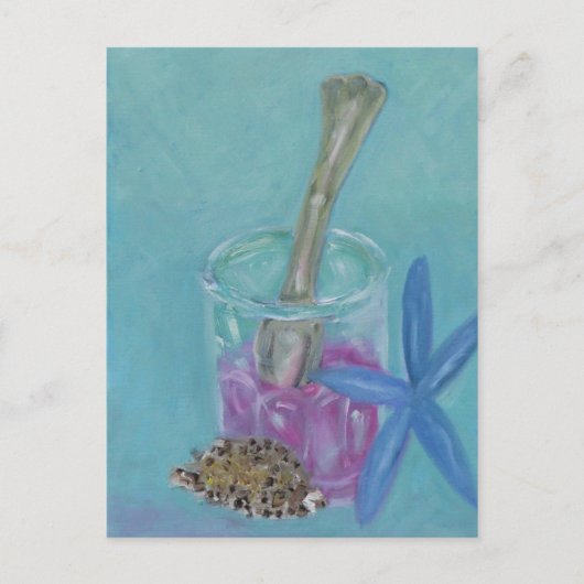 Zee Treasures Briefkaart (Voorkant)