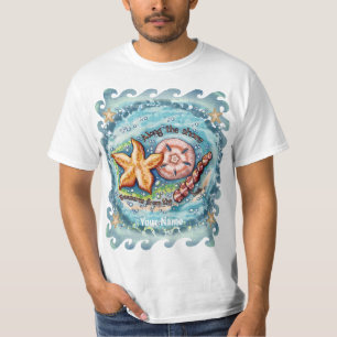 Zee Treasures schelpen T-shirt