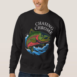 Zee Trekt Cutthroat Jacht Chrome Forel Trui
