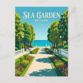 Zee Tuin Bulgarije Briefkaart