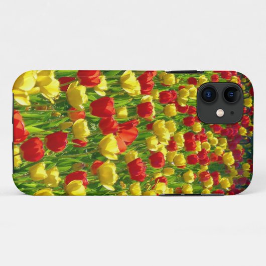 Zee Tulips iPhone Case (Achterkant (horizontaal))