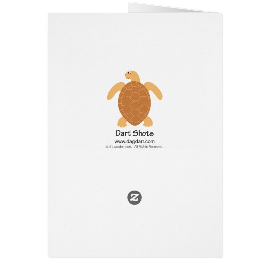 Zee Turtle (Achterkant)