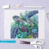 Zee Turtle2 Tissuepapier (Craft)