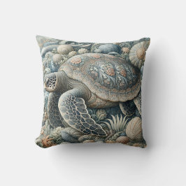 Zee Turtle 2 Kussen
