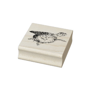 Zee Turtle 2 Rubberstempel