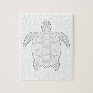 Zee Turtle Adult Colour Puzzle Legpuzzel