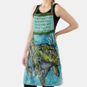 Zee Turtle Art en Crafter's Schort (Insitu)