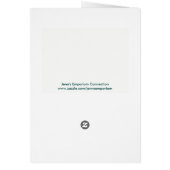 Zee Turtle Art Hartelijk dank (Achterkant)