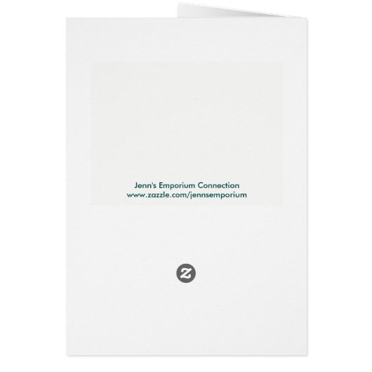 Zee Turtle Art Hartelijk dank (Achterkant)