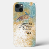 Zee Turtle Art Quote Case-Mate iPhone Case (Achterkant)
