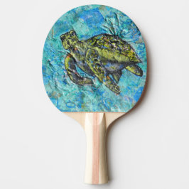 Zee Turtle Art Tafeltennisbatje
