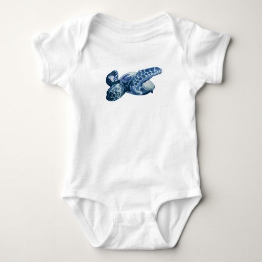 Zee Turtle Baby Bodysuit (Voorkant)