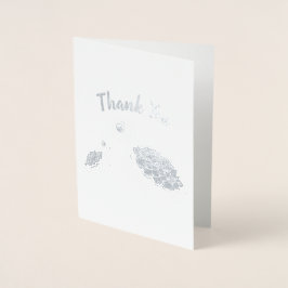 Zee Turtle Baby shower Co-Ed Gender Neutral Folie Kaarten